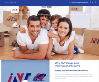 JNtcargo.com(Movers and Packers in Dubai) Screenshot