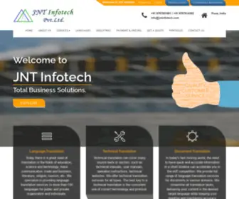 Jntinfotech.com(JNT Info Tech) Screenshot