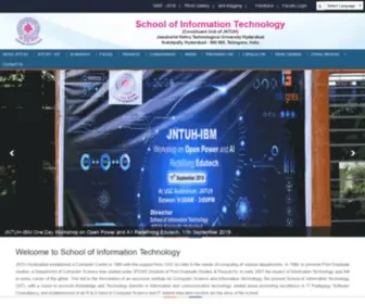 Jntuhsit.org(JNTUH School of Information Technology) Screenshot