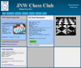 JNWchess.co.za(JNW Chess Club) Screenshot