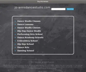 JO-Annsdancestudio.com(Jo-Ann's Dance Studio) Screenshot