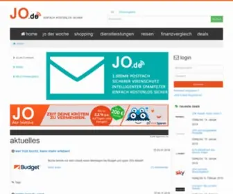 JO.de(Neuste Produkte) Screenshot