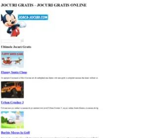 Joaca-Jocuri.com(JOCURI GRATIS) Screenshot