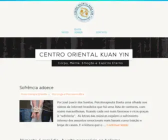 Joacir.com(Centro Oriental Kuan Yin) Screenshot