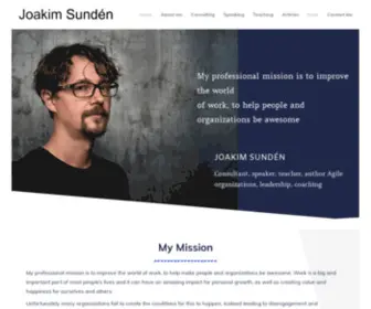 Joakimsunden.com(Joakim Sundén) Screenshot