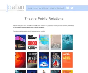 Joallanpr.com(Jo Allan PR Ltd) Screenshot