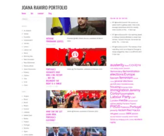 Joanaramiro.com(Joana Ramiro Portfolio) Screenshot