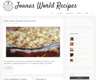 Joanas-World.com(Joanas World Recipes Recipes made with love) Screenshot