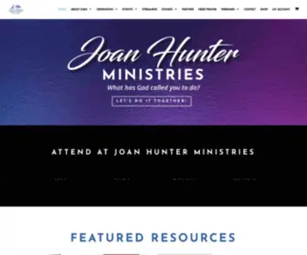 Joanhunter.org(Joan Hunter Ministries) Screenshot