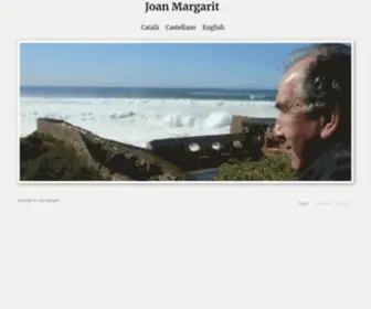 Joanmargarit.com(Pàgina) Screenshot