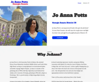 Joannapotts.com(Unknown Domain) Screenshot