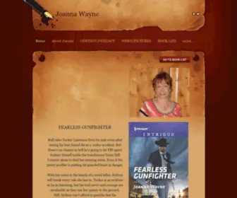 Joannawayne.com(Joanna Wayne) Screenshot