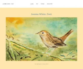 Joannawhitepoet.com(JOANNA WHITE) Screenshot