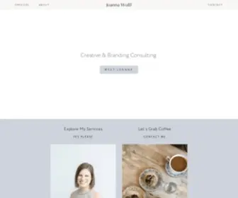 Joannawolff.com(Joanna Wolff) Screenshot
