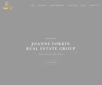 Joanneforkin.com(Tulum Luxury Real Estate by The Joanne Forkin Real Estate Group) Screenshot