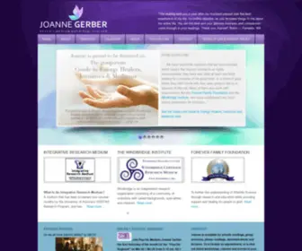 Joannegerber.com(Psychic Medium) Screenshot