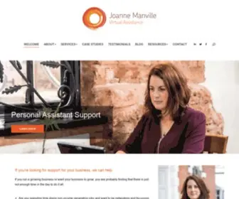 Joannemanville.co.uk(Joanne Manville Virtual Assistance) Screenshot