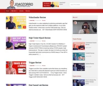 Joao-Zorro.com(Joao Zorro) Screenshot