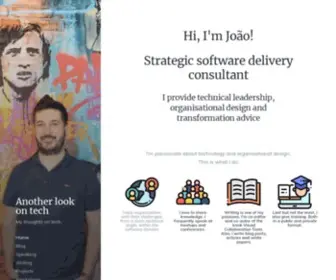 Joaorosa.io(Another look on tech) Screenshot