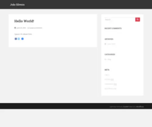 Joaosilveira.me(Joaosilveira) Screenshot