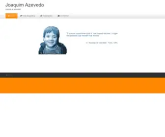 Joaquimazevedo.com(Início) Screenshot