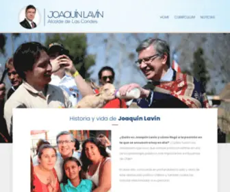 Joaquinlavin.cl(Joaquín Lavín) Screenshot