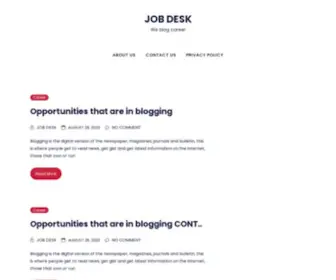 Job-Desk.com(JOB Desk) Screenshot