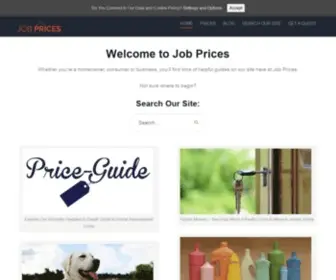 Job-Prices.co.uk(Job Prices) Screenshot