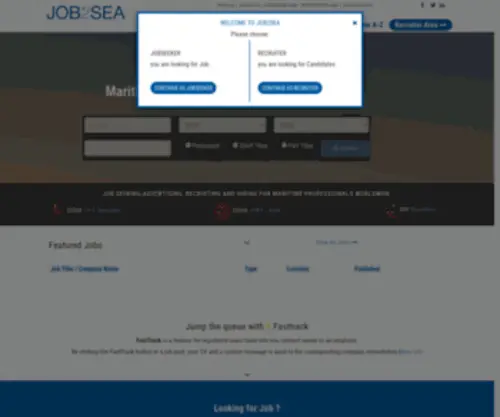 Job2Sea.com(Jobs) Screenshot