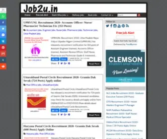 Job2U.in(Govt jobs) Screenshot