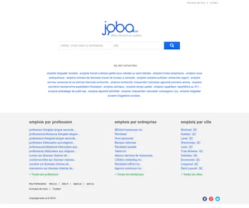 Joba.ca(Joba) Screenshot