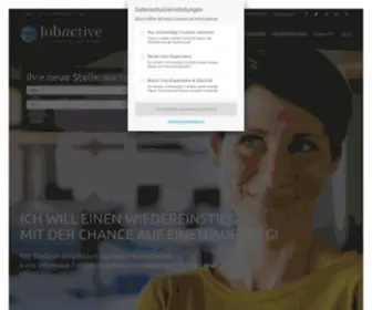 Jobactive.de(Home) Screenshot