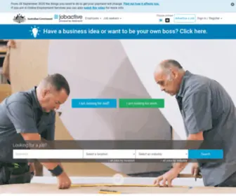 Jobactive.gov.au(Search for jobs) Screenshot