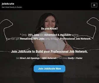 Jobacute.in(Get Hired Easily & Faster) Screenshot