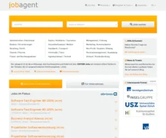 Jobagent.ch(Alle Jobs der Schweiz auf einen Blick) Screenshot
