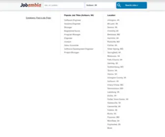 Jobambia.com(Jobambia) Screenshot