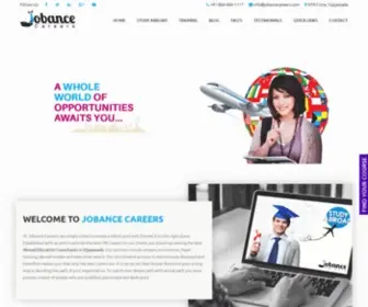 Jobancecareers.com(Jobance Careers) Screenshot