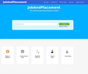Jobandplacement.com(Nginx) Screenshot