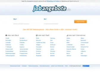 Jobangebote.de(Jobangebote) Screenshot