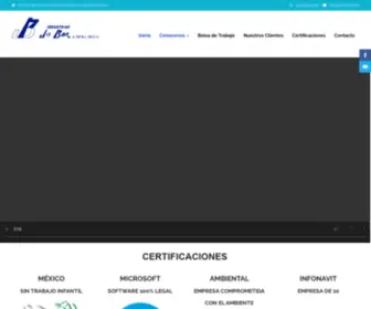 Jobar.com.mx(Industrias Jobar) Screenshot