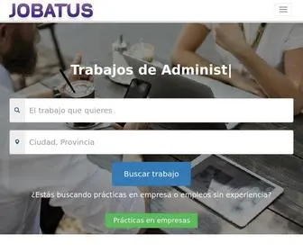 Jobatus.es(Portal de empleo) Screenshot