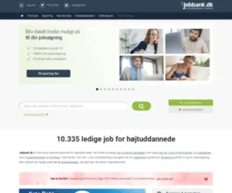Jobbank.dk(Ledige jobs for højtuddannede) Screenshot