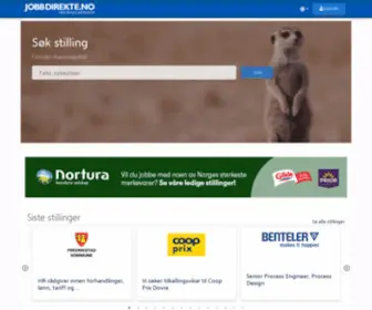 Jobbdirekte.no(Jobbsøker) Screenshot