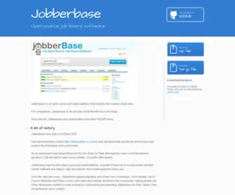 Jobberbase.com(Jobberbase) Screenshot