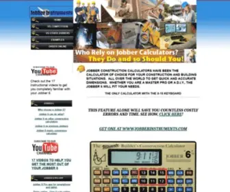 Jobbercalculator.com(Jobber 6) Screenshot