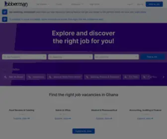 Jobberman.com.gh(Find the Right Job Vacancies in Ghana) Screenshot