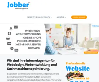 Jobbermedia.de(Jobber Internetagentur) Screenshot