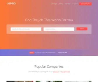 Jobbio.com(Jobbio) Screenshot