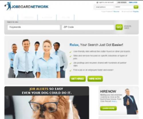 Jobboardnetwork.com(Job Board Network) Screenshot