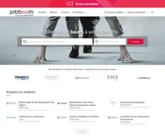 Jobboom.com(Recherche d'un emploi) Screenshot